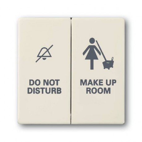 Клавиша двойная ABB BUSCH-DURO, слоновая кость, 1785//11-82