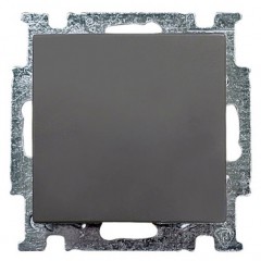 Выключатель 1-клавишный ABB BASIC55, chateau-black, 2006//1 UC-95-507