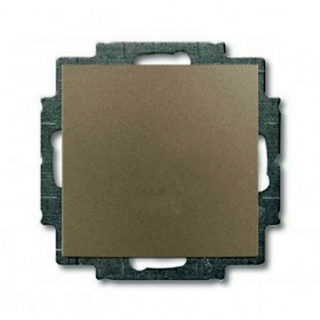 Выключатель 1-клавишный ABB BASIC55, шампань, 2006//1 UC-93-5