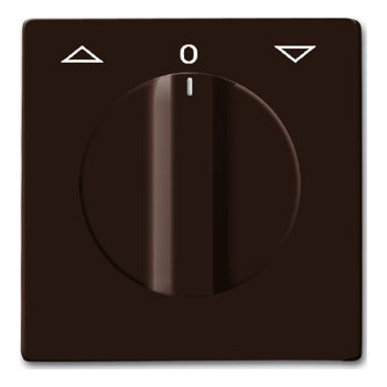 Накладка на жалюзийный выключатель ABB ALLWETTER, коричневый, 2142 DR-31