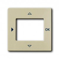 Накладка на термостат ABB BASIC55, слоновая кость, 6435-92-507