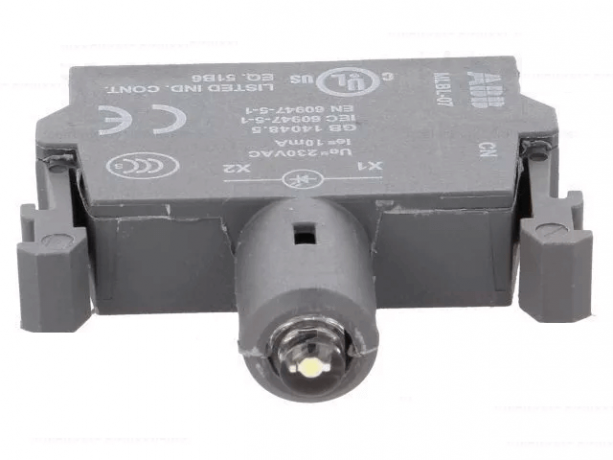 Патрон MLBL-07BG со встр. светодиод. зел. 230В AC для боксов ABB 1SFA611621R2072