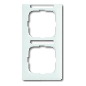 Рамка 2 поста ABB REFLEX, вертикальная, альпийский белый, 1722 NSKA-214