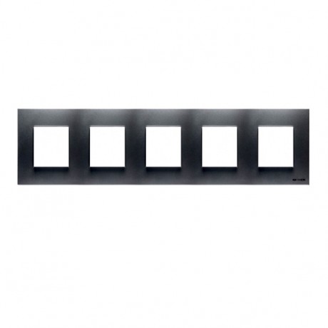 Рамка 5 постов ABB ZENIT, серебристый, N2275 PL