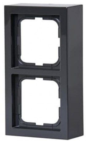 Рамка 2 поста ABB IMPRESSIVO, антрацит, 1722S85-81