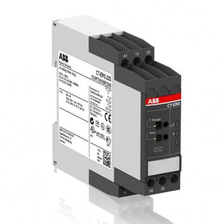 ABB Реле времени CT-ERS.22S (задержка на включ.) 24-240B AC, 24-48B DC, 0.05c..300ч, 2ПК, винтовые клемм, 1SVR730100R3300