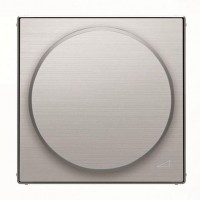 Накладка на светорегулятор ABB SKY, нержавеющая сталь, 8560.2 AI