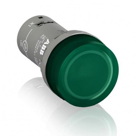 ABB Лампа CL2-520G зеленый со встроенным светодиодом 220В DC, 1SFA619403R5202