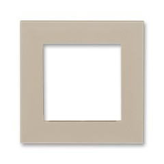 Накладка на рамку 1 пост ABB LEVIT, кофе макиато, ND3901H-A150 18