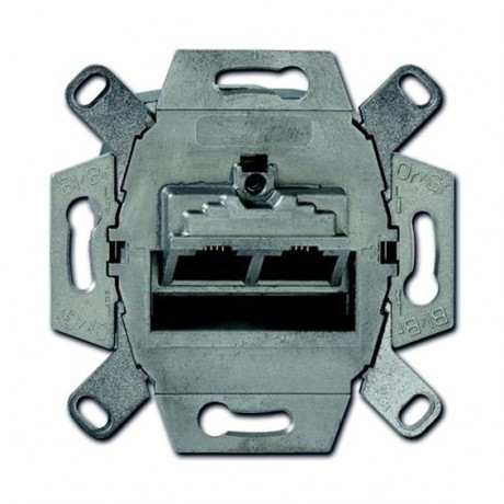 Механизм розетки ABB коллекции BJE, скрытый монтаж, 0218//11-101-507