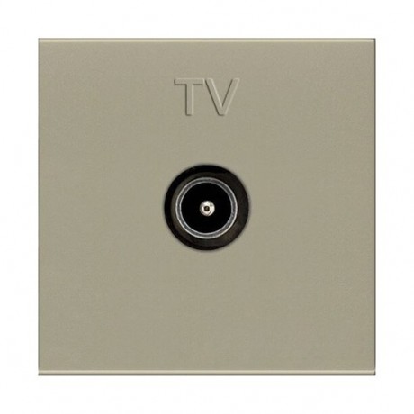 Розетка ABB ZENIT, скрытый монтаж, шампань, N2250.7 CV