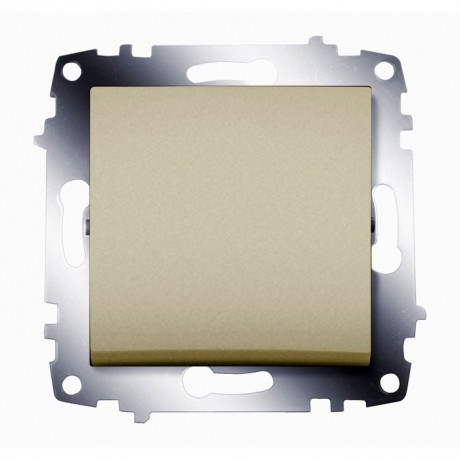 Выключатель 1-клавишный ABB COSMO, титан, 619-011400-200