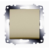 Выключатель 1-клавишный ABB COSMO, титан, 619-011400-200