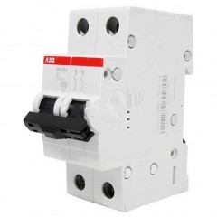 Автоматический выключатель ABB SH200L 2P 63А (C) 4.5кА, SH202L C63