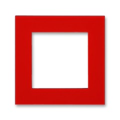Накладка на рамку 1 пост ABB LEVIT, красный, ND3901H-A150 65