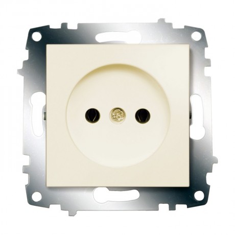 Розетка ABB COSMO, скрытый монтаж, кремовый, 619-010300-215