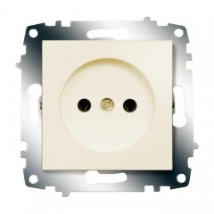 Розетка ABB COSMO, скрытый монтаж, кремовый, 619-010300-215