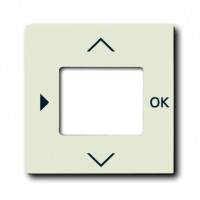 Накладка на термостат ABB BASIC55, chalet-white, 6435-96-507