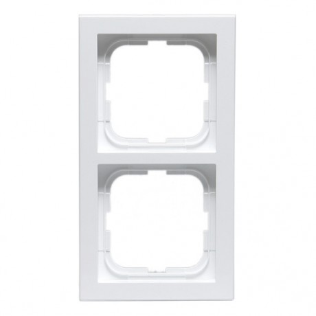 Рамка 2 поста ABB IMPRESSIVO, белый, 1722F85-84