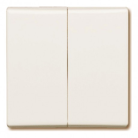 Клавиша двойная ABB ALLWETTER, слоновая кость, 2105-32