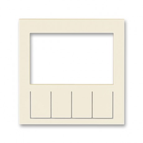 Накладка на терморегулятор ABB LEVIT, слоновая кость