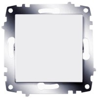 Выключатель 1-клавишный ABB COSMO, белый, 619-010200-200