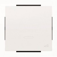 Накладка на светорегулятор ABB SKY, альпийский белый, 8560.1 BL