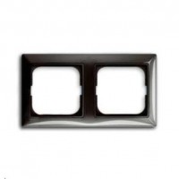 Рамка 2 поста ABB BASIC55, entree-grey, 2512-91-507