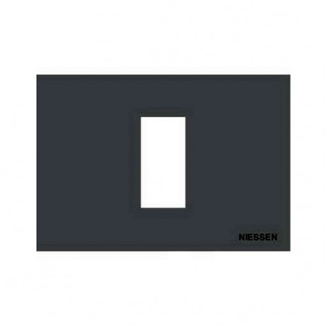 Рамка 1 модуль ABB ZENIT, серебристый, N2471 PL