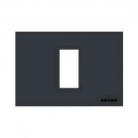 Рамка 1 модуль ABB ZENIT, серебристый, N2471 PL