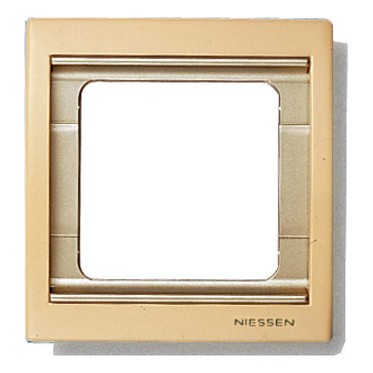 Рамка 1 пост ABB OLAS, горизонтальная, песочный, 8471 AR