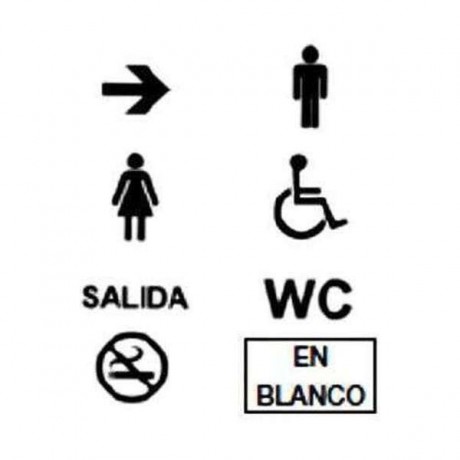 Набор символов для светосигнализатора ABB ZENIT IP20