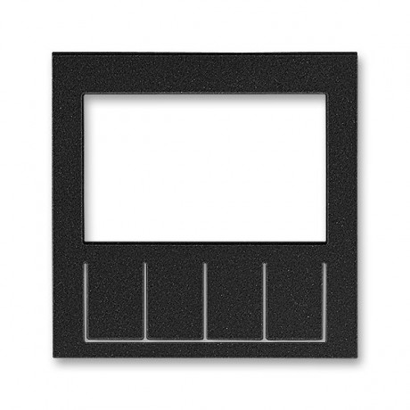 Накладка на терморегулятор ABB LEVIT, антрацит