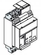 ABB Комплект силовых выводов стационарного выключателя F на нижние выводы E2.2 F 3шт, 1SDA074124R1