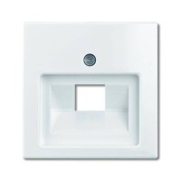 Накладка на розетку USB ABB BASIC55, скрытый монтаж, слоновая кость, 6478-92-507