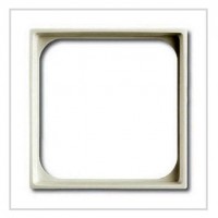 Рамка промежуточная ABB Basic55 альпийский белый IP20 2CKA001726A0219