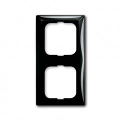Рамка 2 поста ABB BASIC55, chateau-black, 2512-95-507