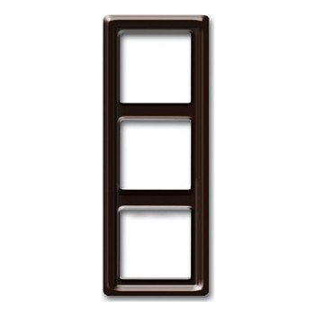 Рамка 3 поста ABB ALLWETTER, коричневый, 2103-31
