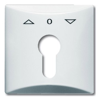 Накладка на жалюзийный выключатель ABB ALLWETTER, альпийский белый, 2155 PZ-34