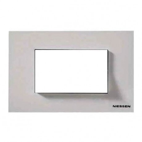 Рамка 3 модуля ABB ZENIT, альпийский белый, N2473 BL