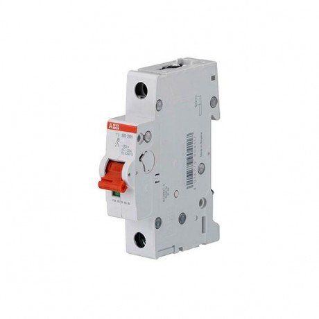 ABB 2CDD281101R0016 Рубильник 1пол. SD201//16 рычаг крас., SD201//16