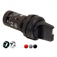 ABB Переключатель C2SS2-30B-11 2-х позиционный черный 1НО1НЗ (90 гра дусов) с фиксацией, 1SFA619201R3076