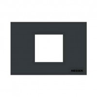 Рамка 2 модуля ABB ZENIT, серебристый, N2472 PL