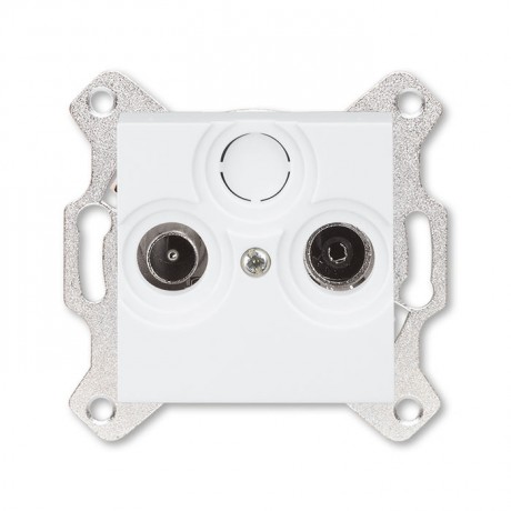 Розетка ABB LEVIT, скрытый монтаж, белый, 5011H-A03503 03W