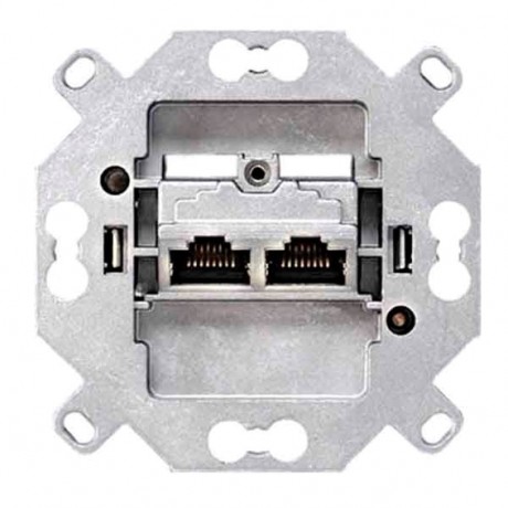 ABB Механизм розетки JUNG, скрытый монтаж, UAE8-8UPOK6