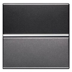 Выключатель 1-клавишный ABB ZENIT, антрацит, N2201 AN