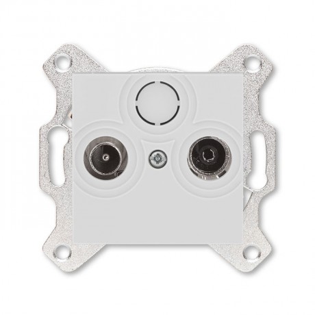 Розетка ABB LEVIT, скрытый монтаж, серый, 5011H-A03503 16W