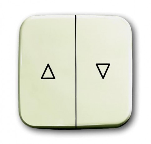 Клавиша для жалюзийного выключателя ABB BUSCH-DURO, слоновая кость, 2504-212-500