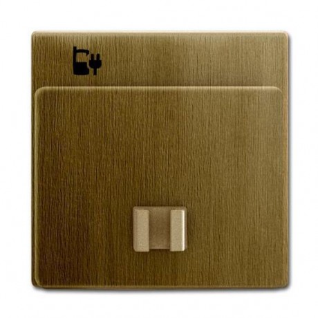 Накладка на розетку USB ABB ДИНАСТИЯ, скрытый монтаж, античная латунь, 6478-840-500