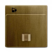 Накладка на розетку USB ABB ДИНАСТИЯ, скрытый монтаж, античная латунь, 6478-840-500
